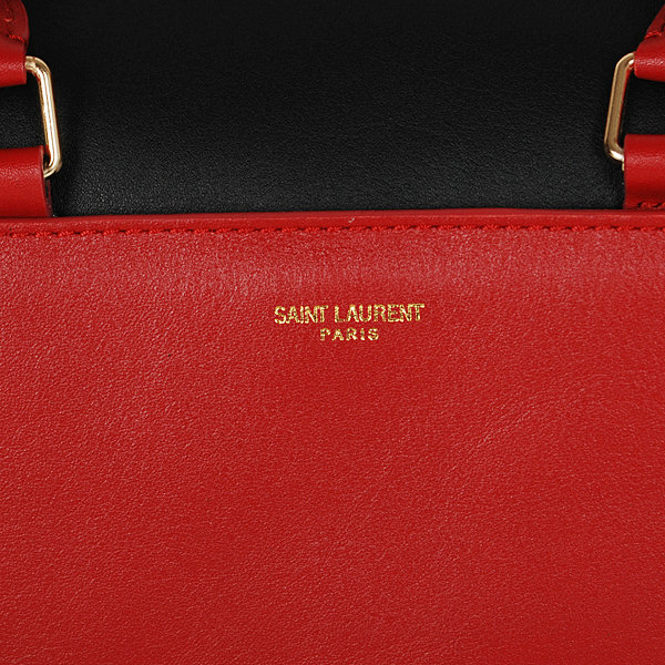 YSL tote 2506 red&black - Click Image to Close